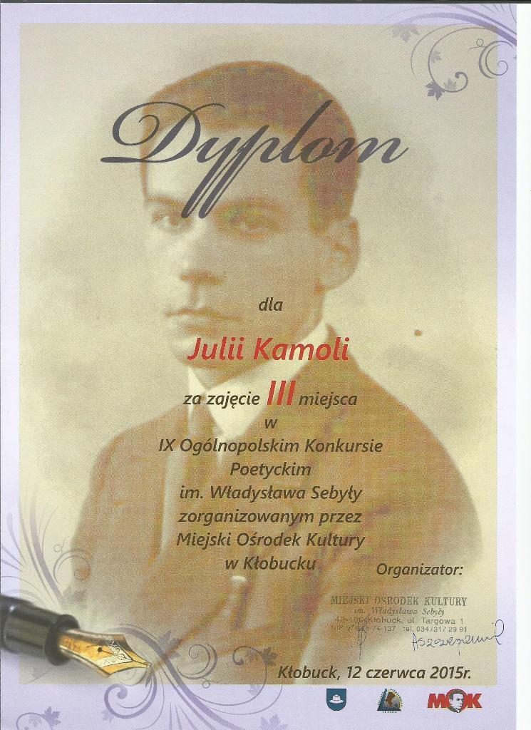 ix konkurs im. sebyly - julia kamola
